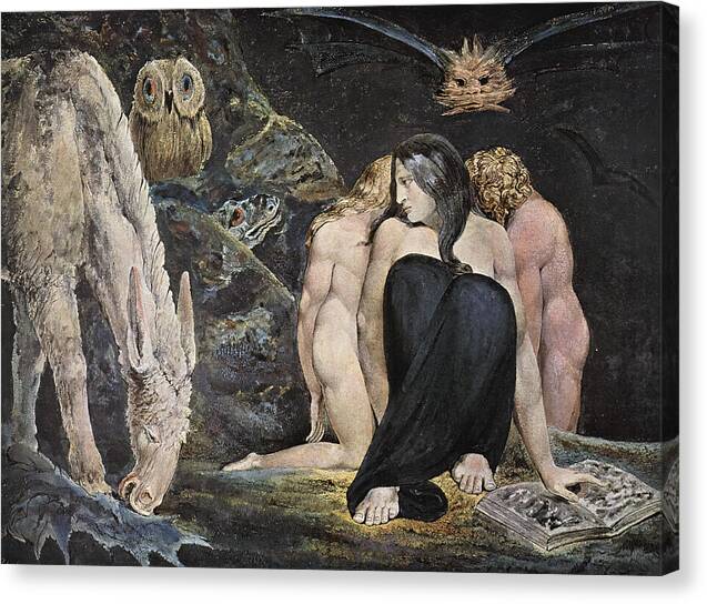 The Night of Enitharmon's Joy - Canvas Print