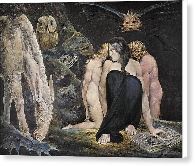 The Night of Enitharmon's Joy - Canvas Print