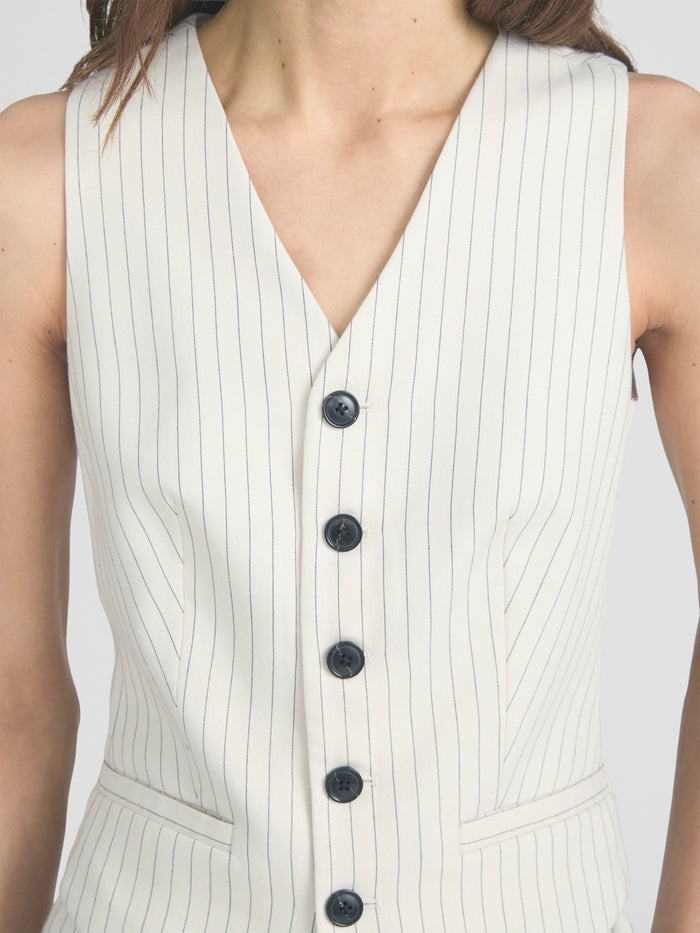 Vest on model crop
