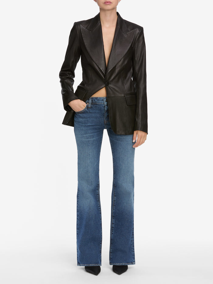 jeans full front view