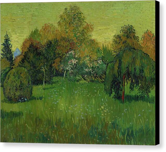 The Poet's Garden - Canvas Print