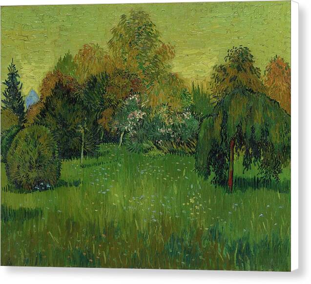 The Poet's Garden - Canvas Print
