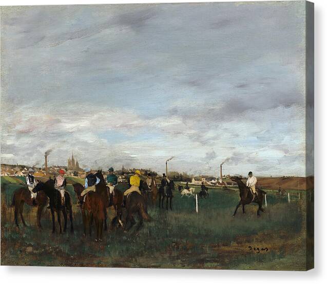 The Races - Canvas Print