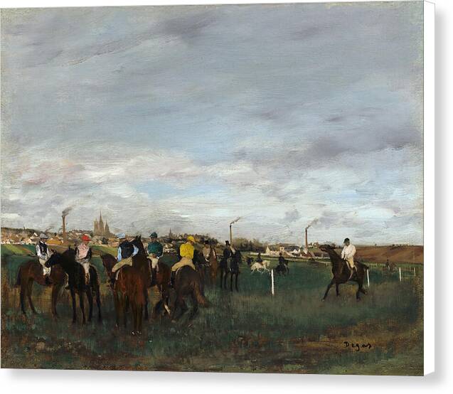 The Races - Canvas Print