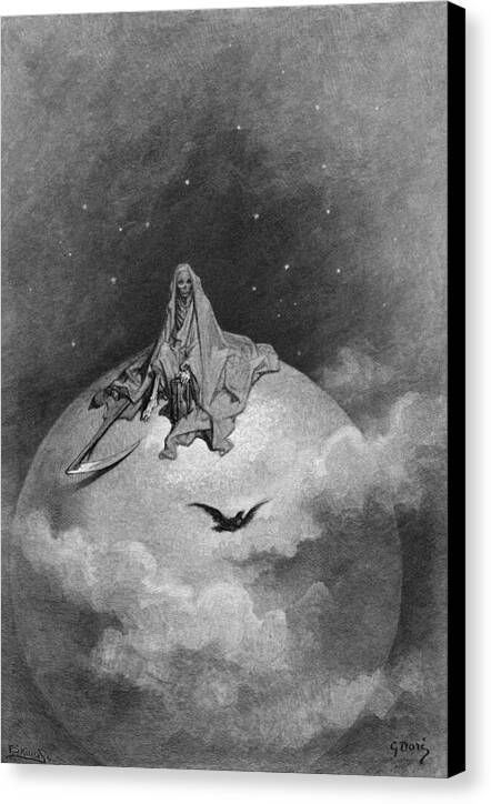 The Raven Pl.10 - Canvas Print