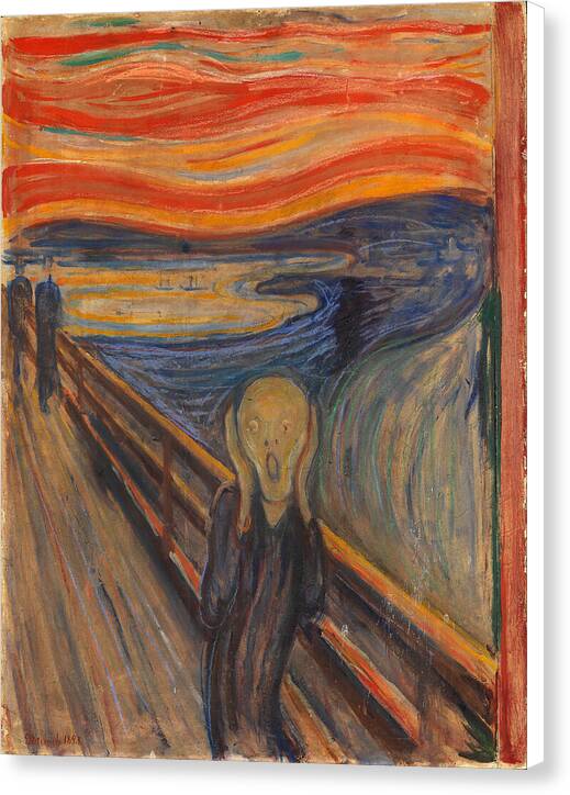 The Scream - Canvas Print