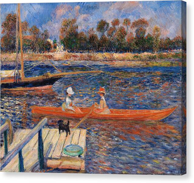 The Seine at Argenteuil - Canvas Print