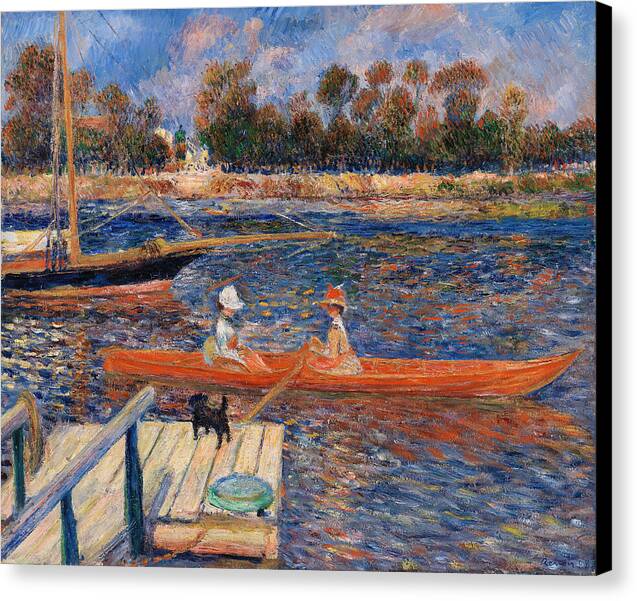 The Seine at Argenteuil - Canvas Print