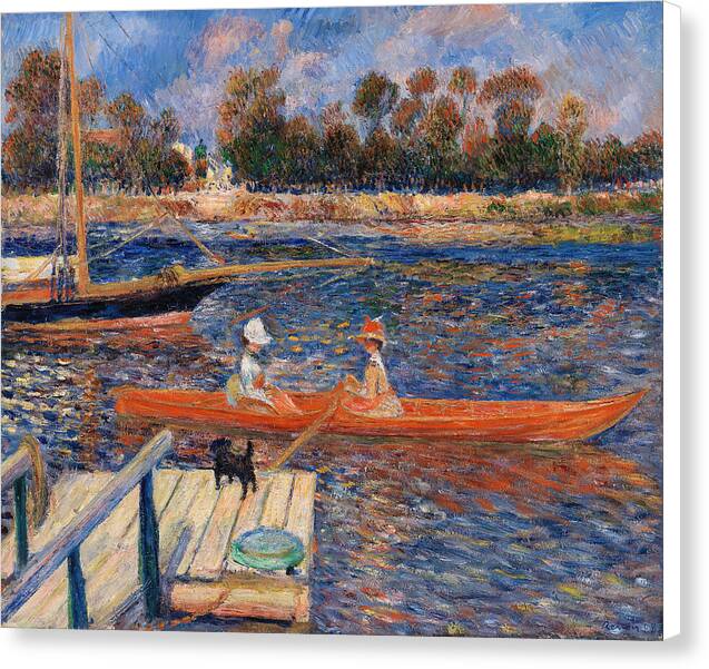 The Seine at Argenteuil - Canvas Print