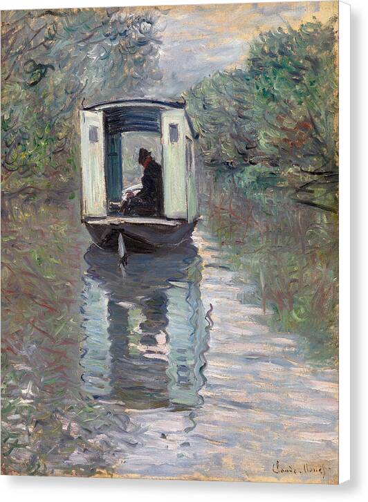 The Studio Boat - Canvas Print