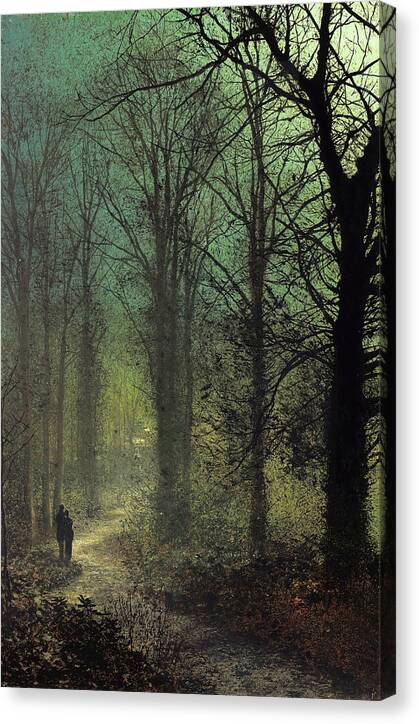 Thro' the Wood - Canvas Print