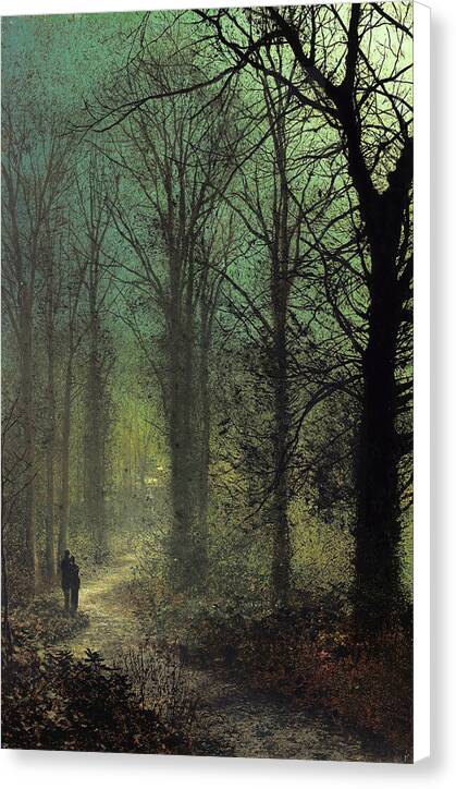 Thro' the Wood - Canvas Print
