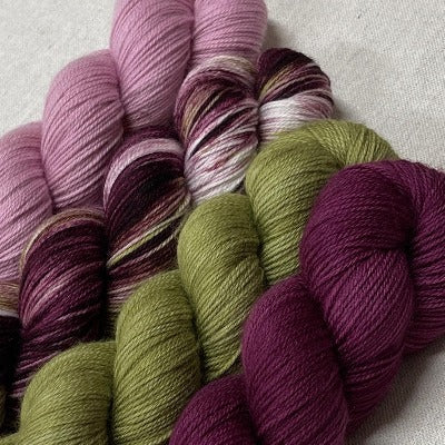 Thulian, Mulled Wine, Lichen, Cabernet - Studio Smitten - 4-Color Kit