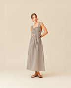TRULLI DRESS JAVA BUTTER GINGHAM
