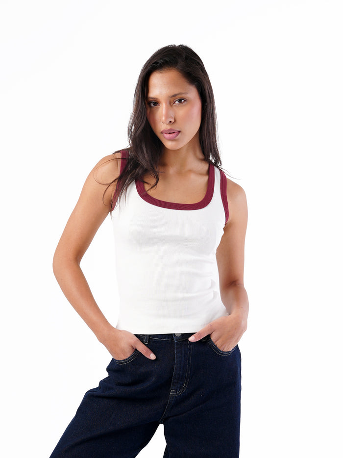 U-SHAPED EDGE TANK TOP