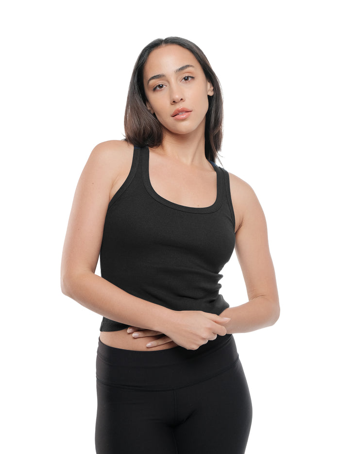 U-SHAPED TANK TOP