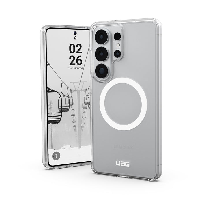 UAG Scout Clear Magnetic Case - Samsung Galaxy S26 Ultra - Ice & White (UAG-GS26U-SCTMC)