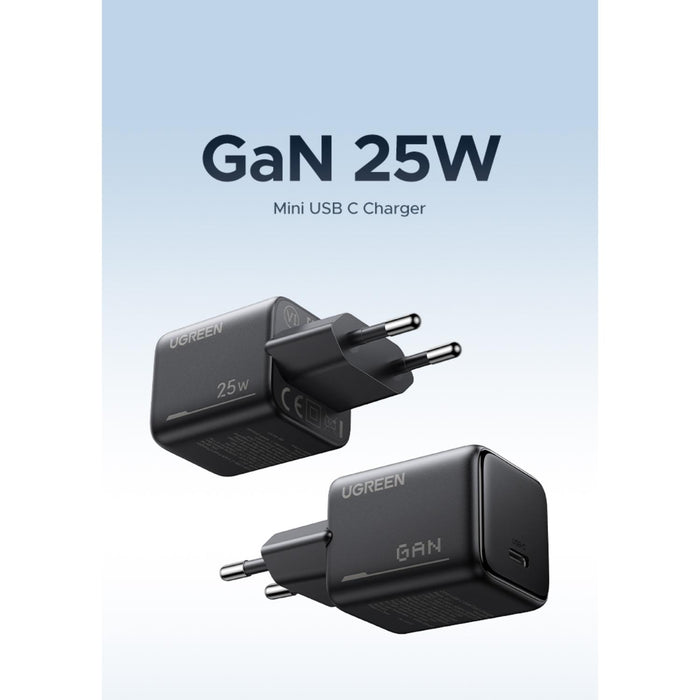 UGREEN 1 Port PD Wall Charger 25W - Black (UG-X517-65736)