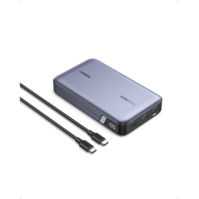 UGREEN 20000mAh PD Power Bank 100W - Grey (UG-PB720-25188)