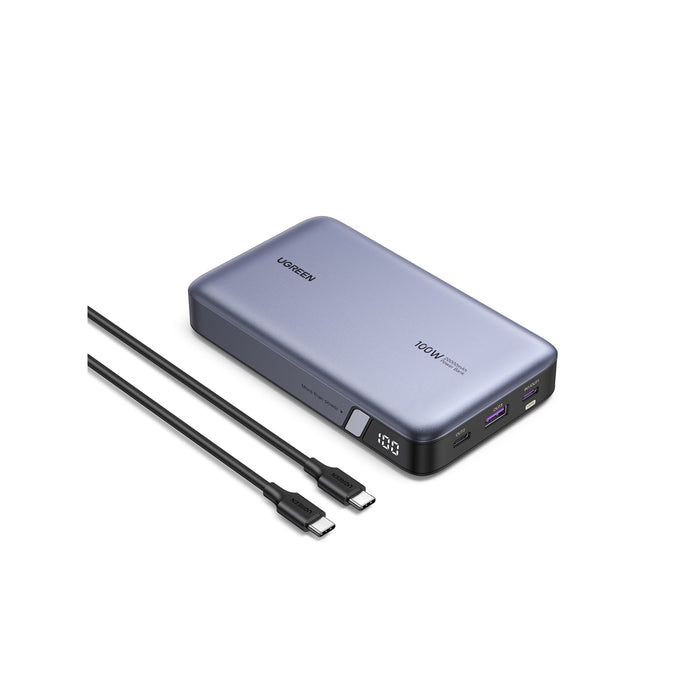 UGREEN 20000mAh PD Power Bank 100W - Grey (UG-PB720-25188)