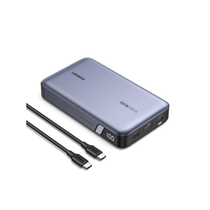 UGREEN 20000mAh PD Power Bank 100W - Grey (UG-PB720-25188)