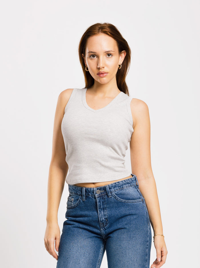 V-NECK TANK TOP