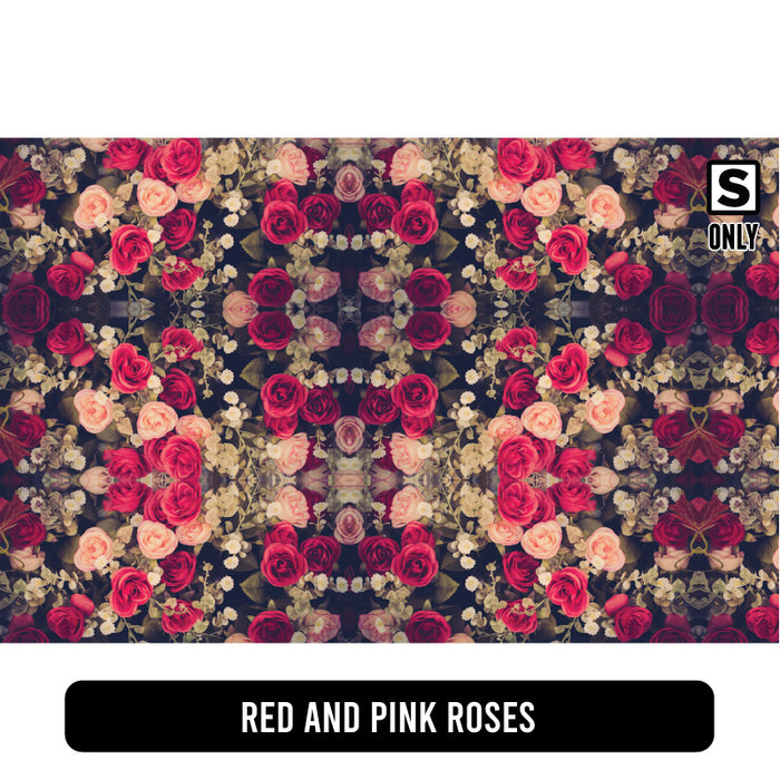 Red and Pink Roses
