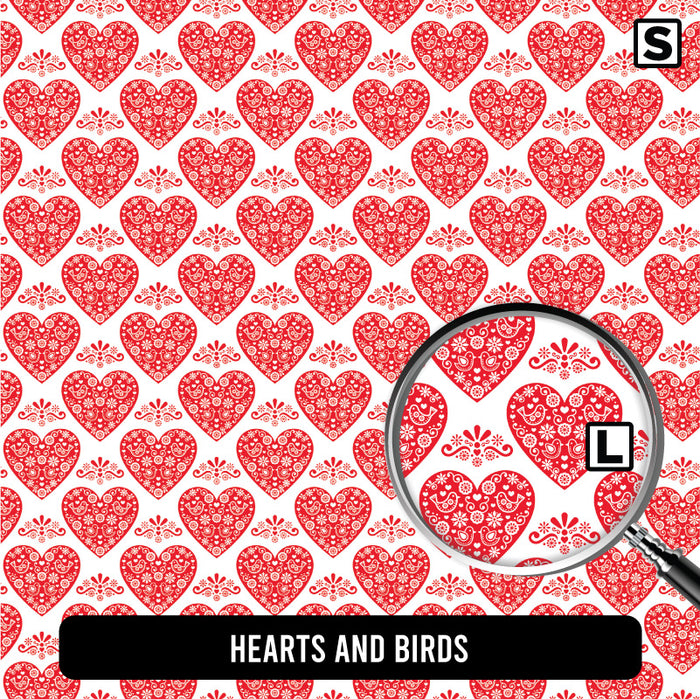 Hearts and Birds