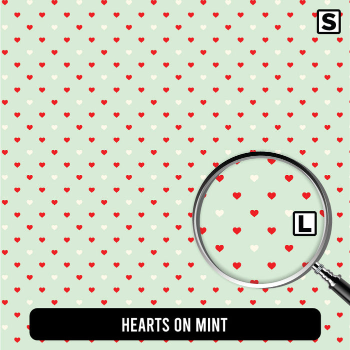 Hearts on Mint