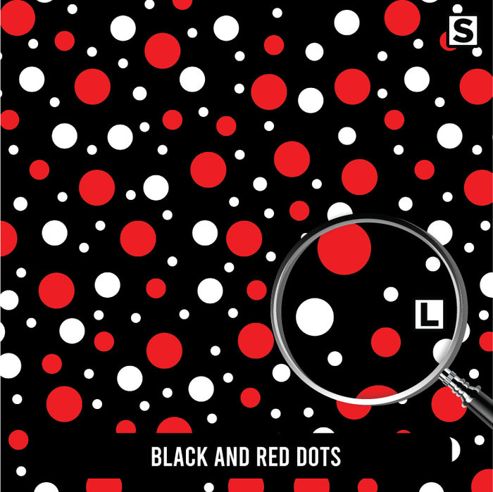 Black and Red Dots