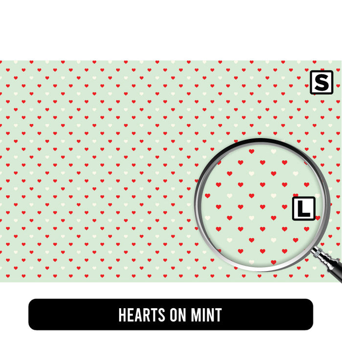 Hearts on Mint