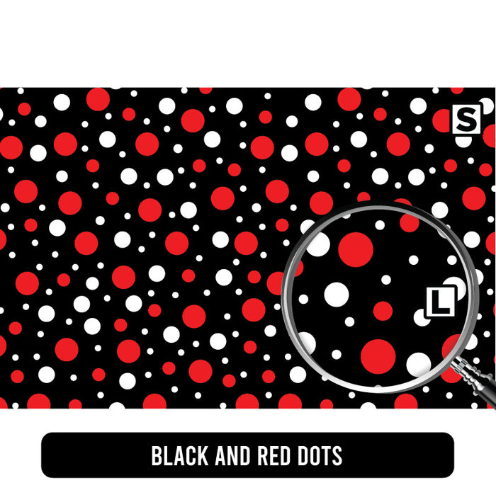 Black and Red Dots