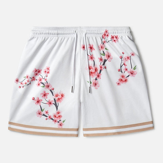 WHITE BLOSSOM SHORTS