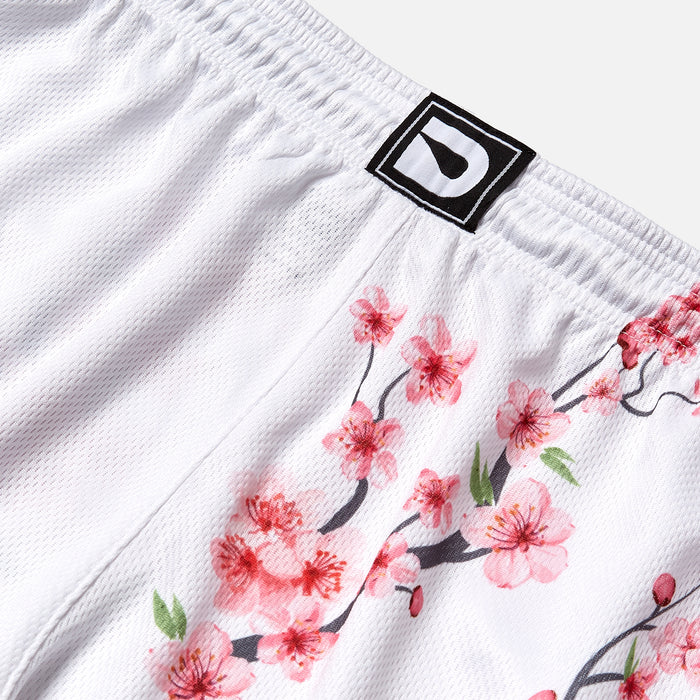 WHITE BLOSSOM SHORTS