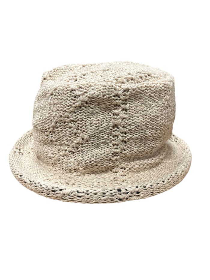 Women's Cotton and Linen Wide Brim Hat