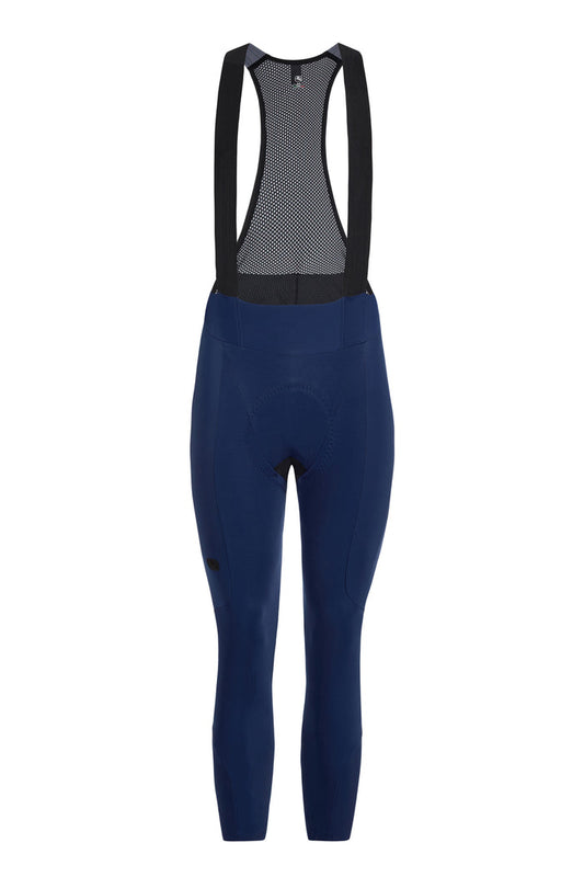 Women's FR-C Thermal Bib Knicker by Giordana Cycling, POSEIDON BLUE, Made in Italy