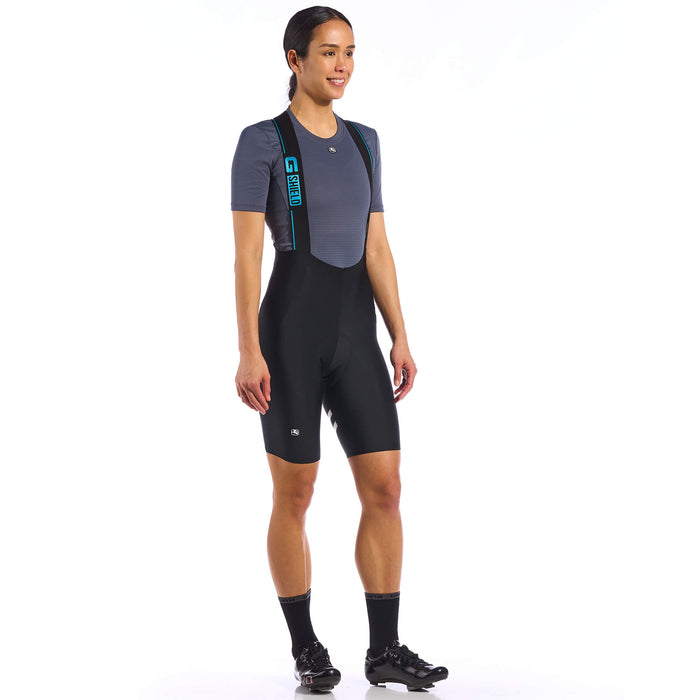 Women's G-Shield Thermal Bib Short by Giordana Cycling, , Made in Italy
