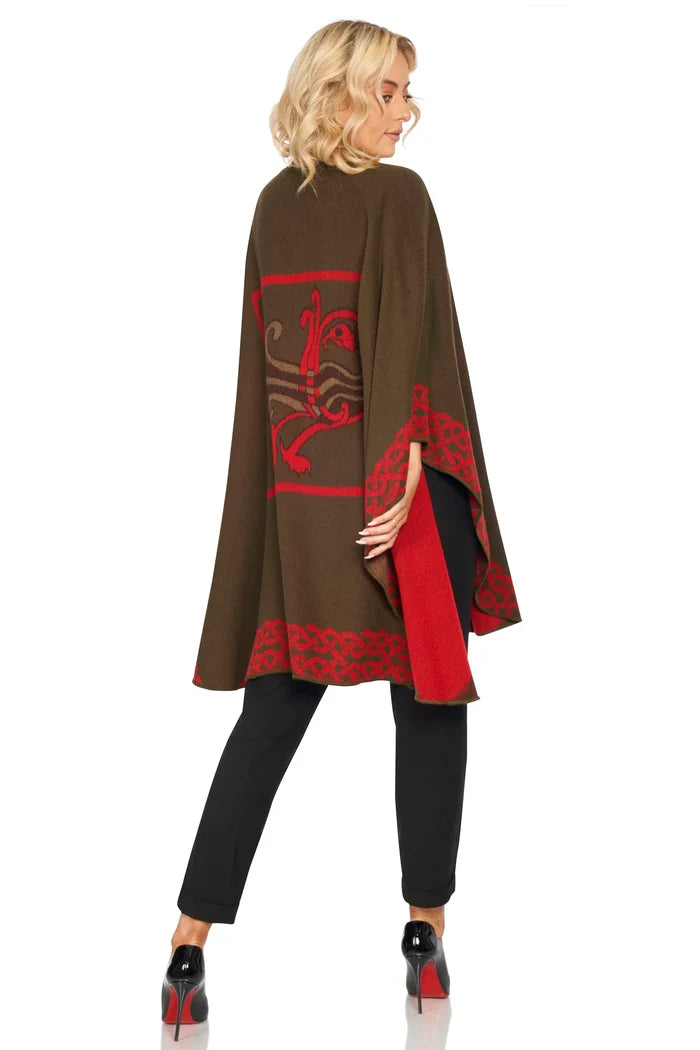 Women's Shawl with Celtic Motif