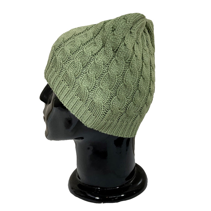 Wool Cap | Unisex | 100% Wool | Leafy Green - Mojopanda Organic  Store