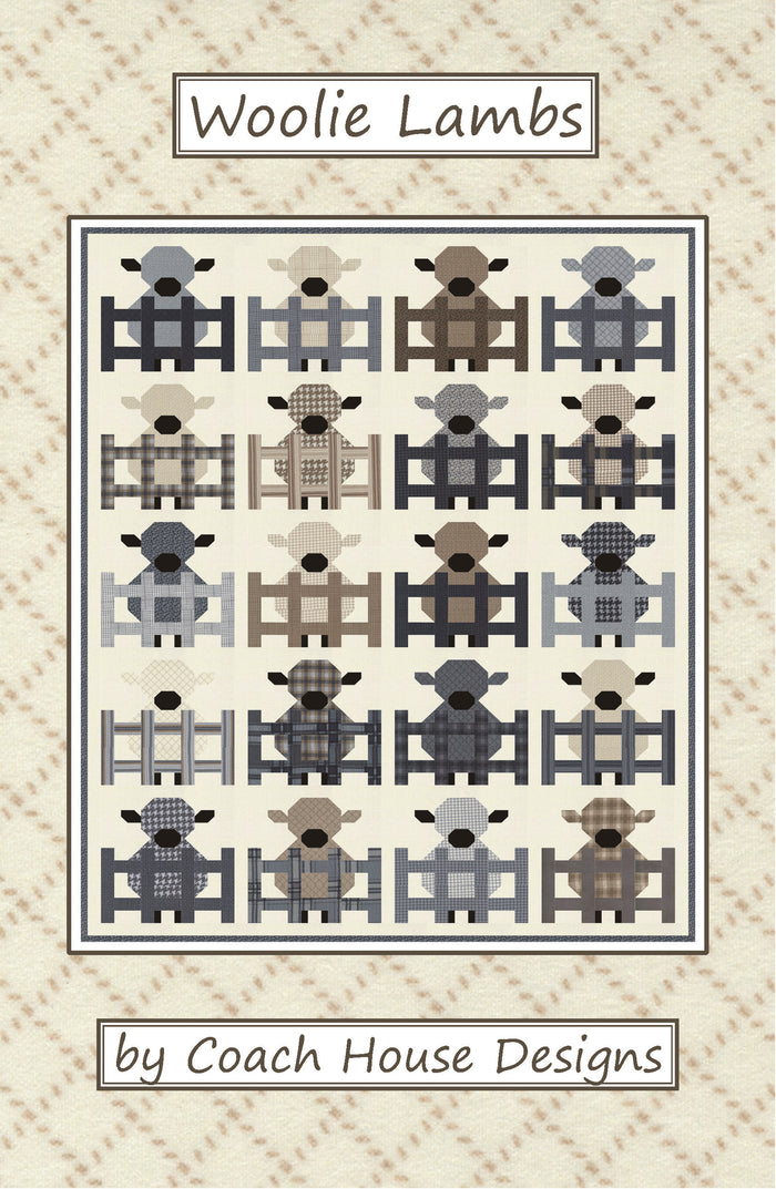 Woolie Lambs Downloadable PDF Quilt Pattern